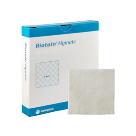 Curativo Hidrofibra Alginato de Cálcio -15x15 - Biatain - Coloplast Curativo Hidrofibra Alginato de Cálcio -15x15 - Biatain - Coloplast