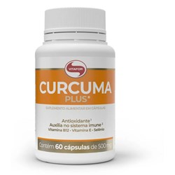Curcuma Plus Vitafor - 60 cápsulas