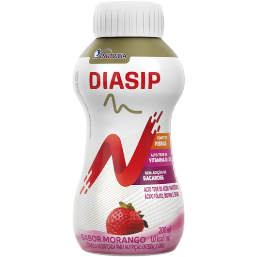Diasip Danone 200mL Sabor Morango Diasip Danone 200mL Sabor Morango