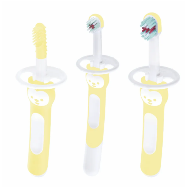 Escova Brushes Trio Mam Neutro - Kit Escova Infantil
