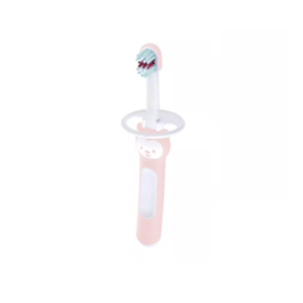 Escova de dente infantil rosa MAM Babys Brush - embalagem unitária Escova de dente infantil rosa MAM Babys Brush - embalagem unitária
