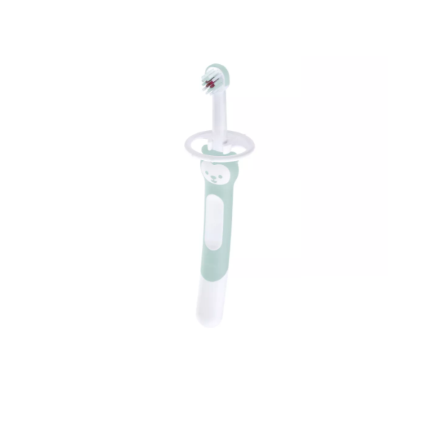 Escova De Dente MAM Training Brush Azul Para Bebê 6 Meses Escova De Dente MAM Training Brush Azul Para Bebê 6 Meses