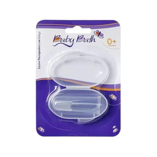 Escova Massageadora Com Estojo - Baby Bath Escova Massageadora Com Estojo - Baby Bath