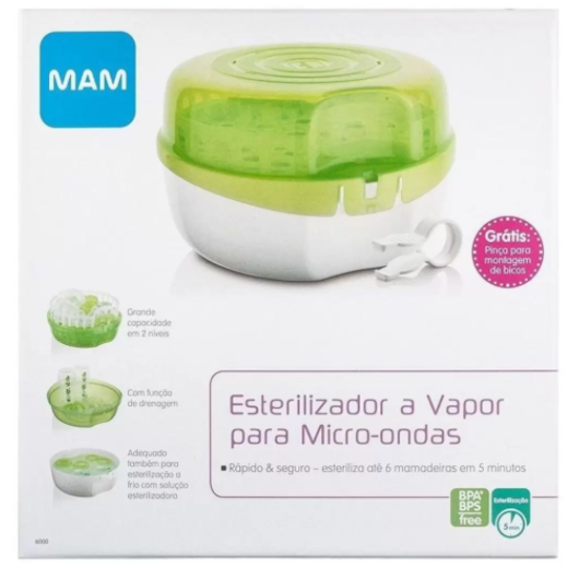 Esterilizador MAM para micro-ondas