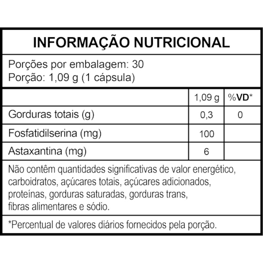Foco Sim 30 cápsulas Foco Sim 30 cápsulas