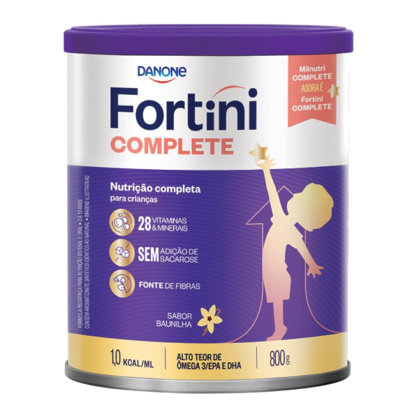 Fortini Complete Baunilha – 800gr - Danone Fortini Complete Baunilha – 800gr - Danone