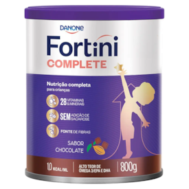Fortini Complete Chocolate Danone Em Pó 400g Fortini Complete Chocolate Danone Em Pó 400g