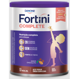 Fortini Complete Chocolate Danone Em Pó 800g Fortini Complete Chocolate Danone Em Pó 800g