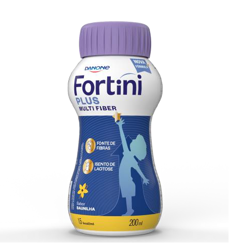 Fortini Plus Multifiber - Baunilha - 200ml - Danone