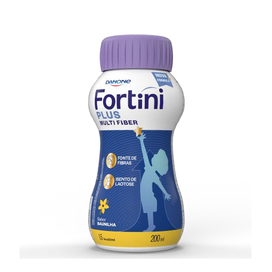 Fortini Plus Multifiber - Baunilha - 200ml - Danone Fortini Plus Multifiber - Baunilha - 200ml - Danone