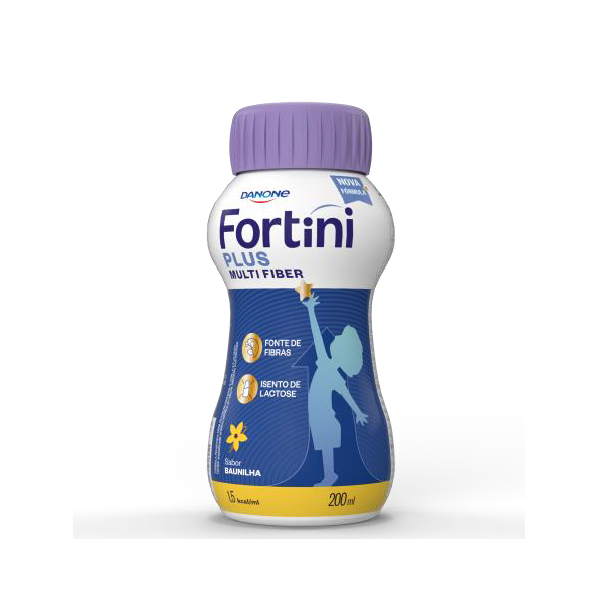 Fortini Plus Multifiber - Baunilha - 200ml - Danone Fortini Plus Multifiber - Baunilha - 200ml - Danone