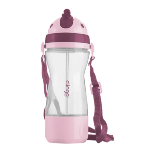 Garrafa C/Porta Biscoito Colors - Clingo