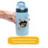 Garrafa Térmica Infantil Parede Dupla Pirata 350ml - Clingo