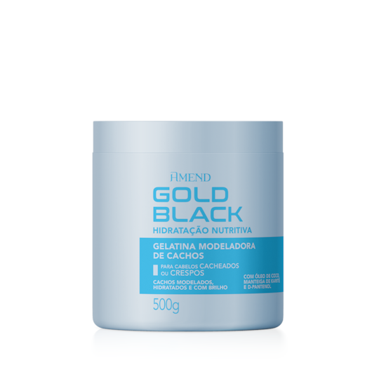 Gelatina Amend Gold Black Hidratação Nutritiva 500g