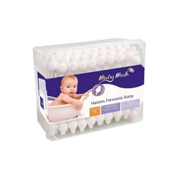 Hastes Flexíveis de Algodão para Bebê - Baby Bath