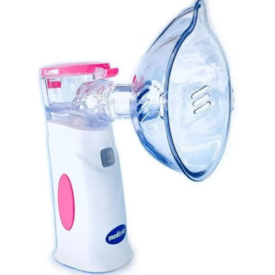 Inalador Air Mesh Colors MD4600 Medicate - Recarregável - Rosa Inalador Air Mesh Colors MD4600 Medicate - Recarregável - Rosa