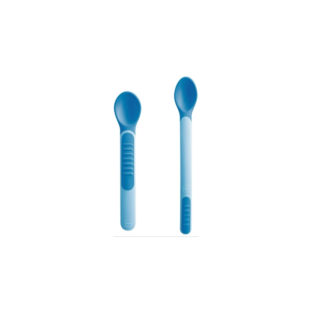 Kit Colheres Termossensíveis MAM Azul | Nutriport
