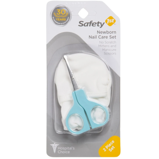Kit De Cuidados Para Unhas Recém Nascidos Safety - Clingo