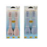 Kit Garfo E Colher Silicone - Clingo