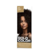 Kit Tintura Gold Color 3.0 Castanho Escuro