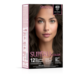 Kit Tonalizante Amend Supéria Color 400 Castanho Kit Tonalizante Amend Supéria Color 400 Castanho