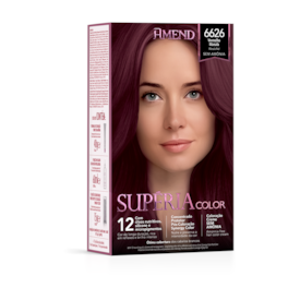 Kit Tonalizante Amend Supéria Color 6626 Vermelho Marsala Kit Tonalizante Amend Supéria Color 6626 Vermelho Marsala