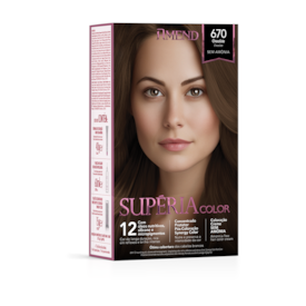 Kit Tonalizante Amend Supéria Color 670 Chocolate Kit Tonalizante Amend Supéria Color 670 Chocolate