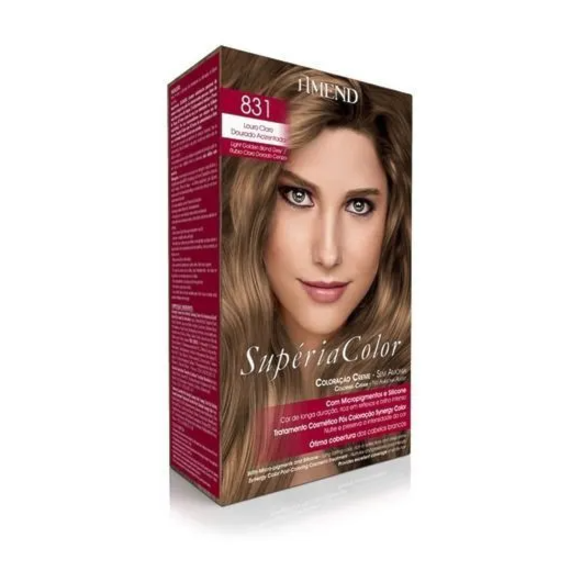 Kit Tonalizante Amend Supéria Color 831 Louro Claro Dourado Acinzentado