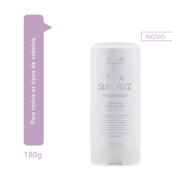 Leave-in Amend Essencial Seca sem Frizz 180g