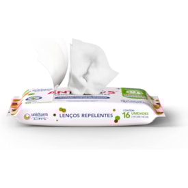 Lenços Repelentes Antimos Unicharm - 16 unidades Lenços Repelentes Antimos Unicharm - 16 unidades