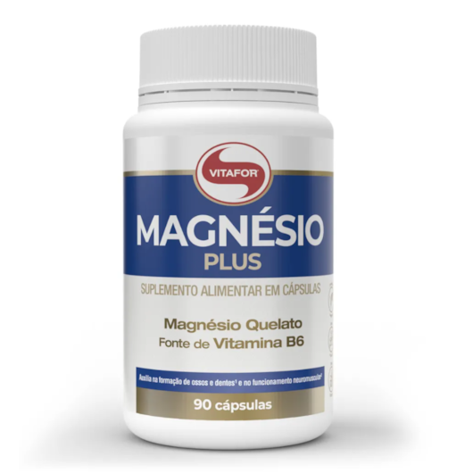 Magnésio Plus Vitafor - 90 cápsulas Magnésio Plus Vitafor - 90 cápsulas