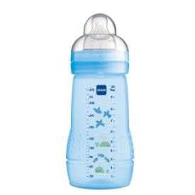 Mamadeira Mam Easy Active 270ml - Embalagem Unitária Azul Mamadeira Mam Easy Active 270ml - Embalagem Unitária Azul
