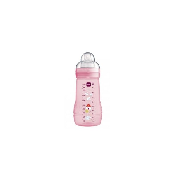 Mamadeira Mam Easy Active 270ml - Embalagem Unitária  Rosa Mamadeira Mam Easy Active 270ml - Embalagem Unitária  Rosa