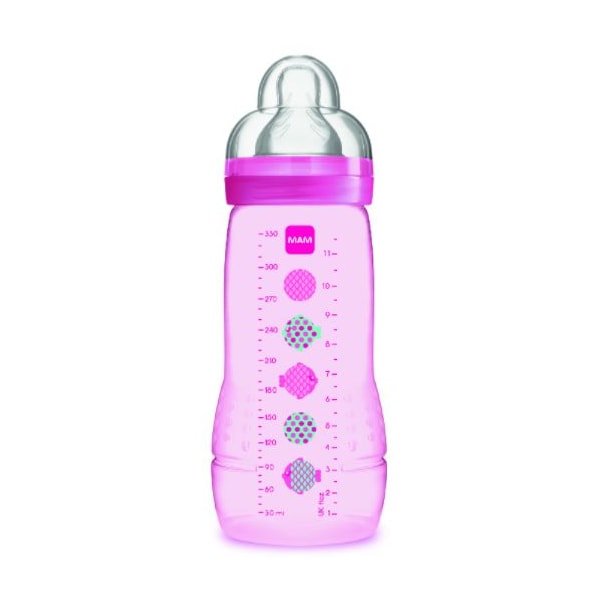 Mamadeira MAM Easy Active 330ml Rosa - Embalagem Unitária Mamadeira MAM Easy Active 330ml Rosa - Embalagem Unitária