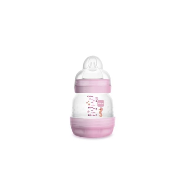 Mamadeira MAM Easy Start 130 ml Rosa - Embalagem Unitária Mamadeira MAM Easy Start 130 ml Rosa - Embalagem Unitária
