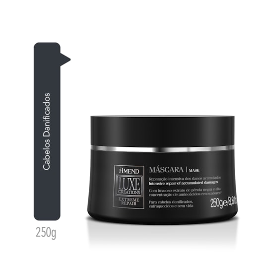 Máscara Amend Luxe Creations Extreme Repair 250g Máscara Amend Luxe Creations Extreme Repair 250g