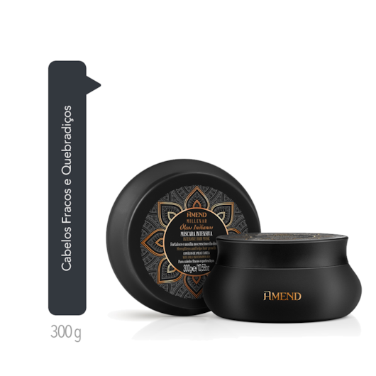 Máscara Intensiva Amend Millenar Óleos Indianos 300g Máscara Intensiva Amend Millenar Óleos Indianos 300g