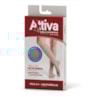 Meia 3/4 Attiva - Média Compressão Feminina - Fechada - Natural Meia 3/4 Attiva - Média Compressão Feminina - Fechada - Natural