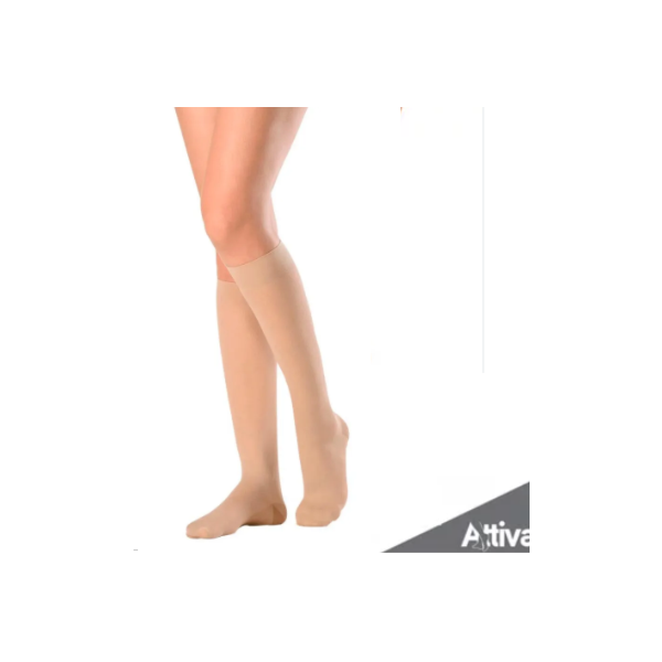 Meia Calça Attiva - Panturrilha Ponteira Fechada - Média Compreensão Feminina