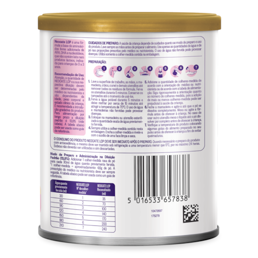 Neocate LCP 400g - Danone Neocate LCP 400g - Danone