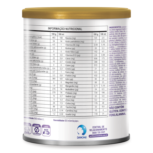 Neoforte Danone Baunilha - 400g Neoforte Danone Baunilha - 400g