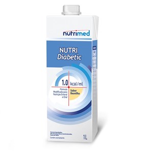 Nutri Diabetic 1.0 Kcal/mL Baunilha 1000mL - Nutrimed