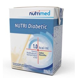Nutri Diabetic 1.0 Kcal/mL - Baunilha - 200mL - Nutrimed
