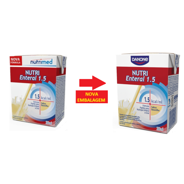 Nutri Enteral 1.5 Kcal/mL- Baunilha - 200 mL - Nutrimed