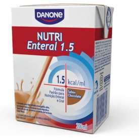Nutri Enteral 1.5 Kcal/mL- Chocolate - 200ml - Danone Nutri Enteral 1.5 Kcal/mL- Chocolate - 200ml - Danone