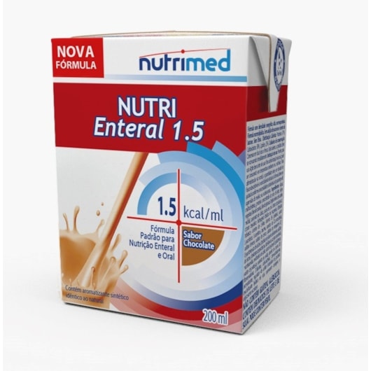 Nutri Enteral 1.5 Kcal/mL- Chocolate - 200ml - Nutrimed Nutri Enteral 1.5 Kcal/mL- Chocolate - 200ml - Nutrimed