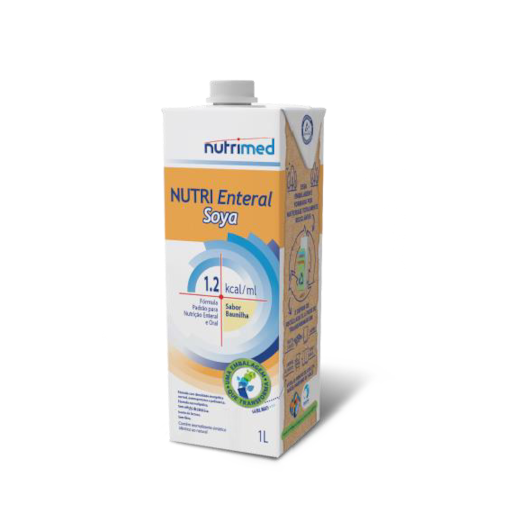 Nutri Enteral Soya 1.2 Kcal/mL Tetra Pak 1000mL - Nutrimed Nutri Enteral Soya 1.2 Kcal/mL Tetra Pak 1000mL - Nutrimed