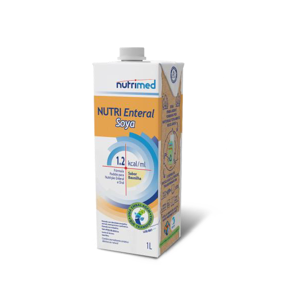 Nutri Enteral Soya 1.2 Kcal/mL Tetra Pak 1000mL - Nutrimed