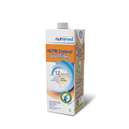 Nutri Enteral Soya Fiber 1.2 Kcal/mL Tetra Pak 1000 mL Nutrimed Nutri Enteral Soya Fiber 1.2 Kcal/mL Tetra Pak 1000 mL Nutrimed
