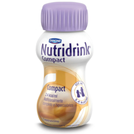 Nutridrink Compact Capuccino - Kit 4 unidades de 125mL - Danone Nutridrink Compact Capuccino - Kit 4 unidades de 125mL - Danone